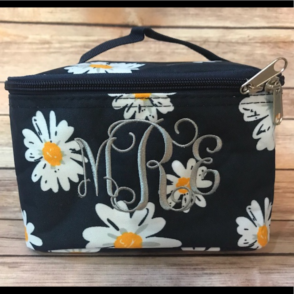 Sunflower Cosmetic Makeup Bag Navy - Picture 3 of 7